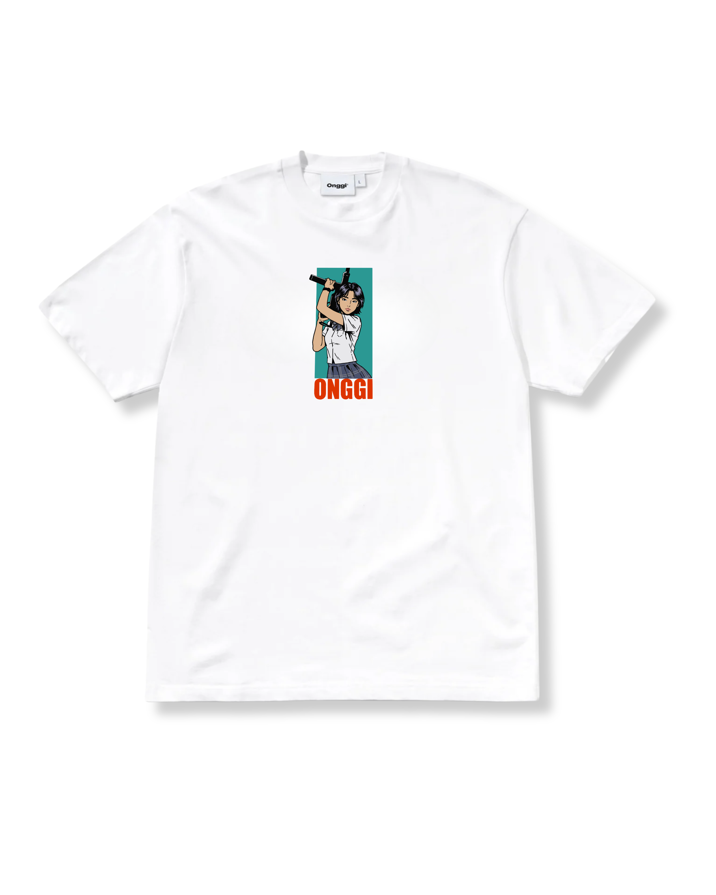 STRAPPED UP TEE - WHITE