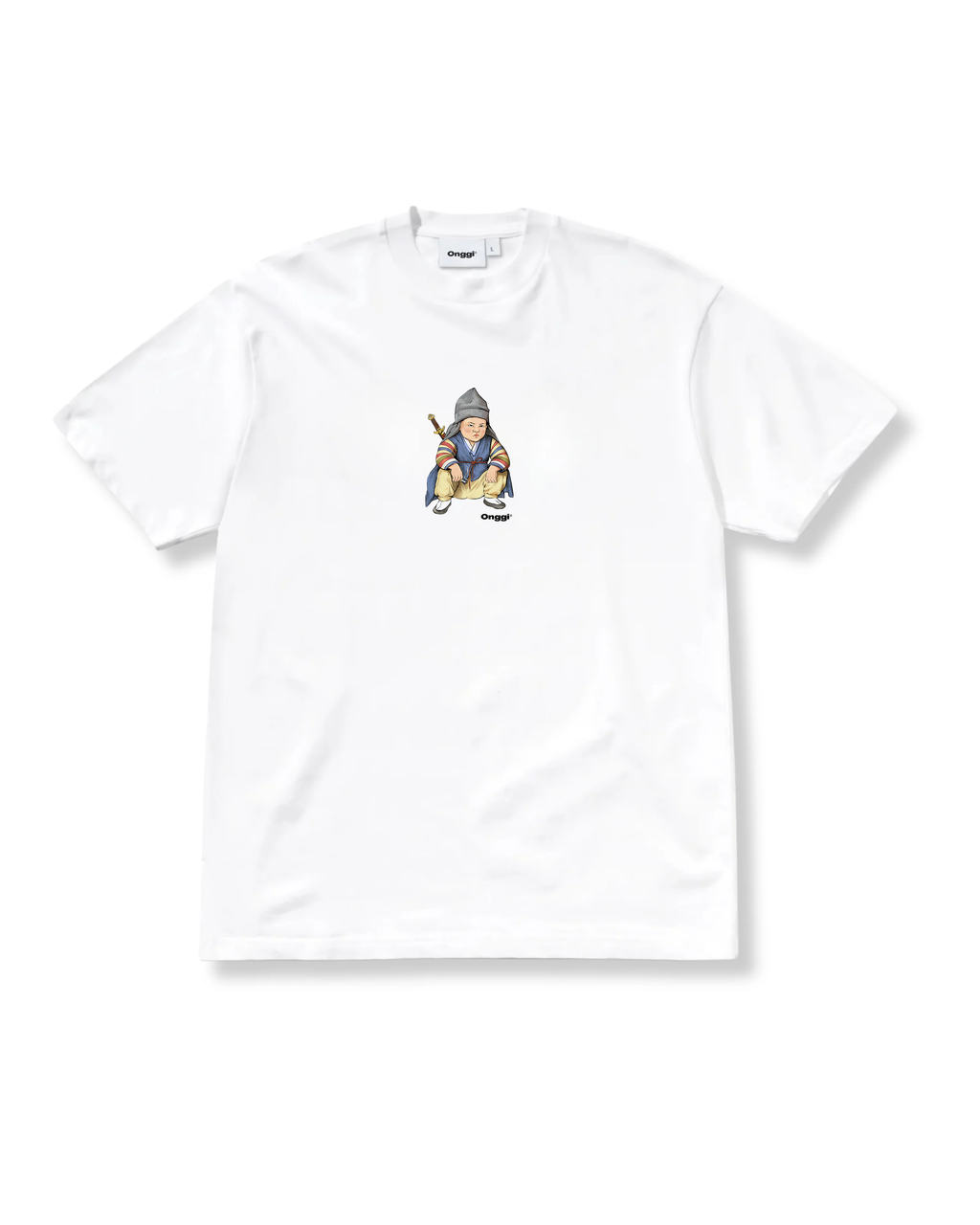LITTLE MAN TEE - WHITE