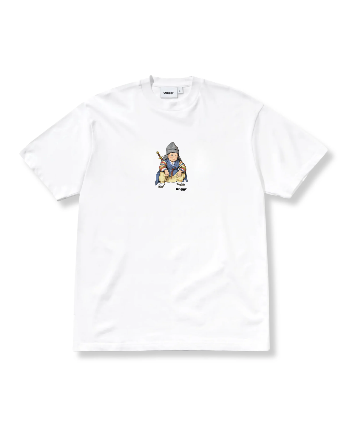 LITTLE MAN TEE - WHITE