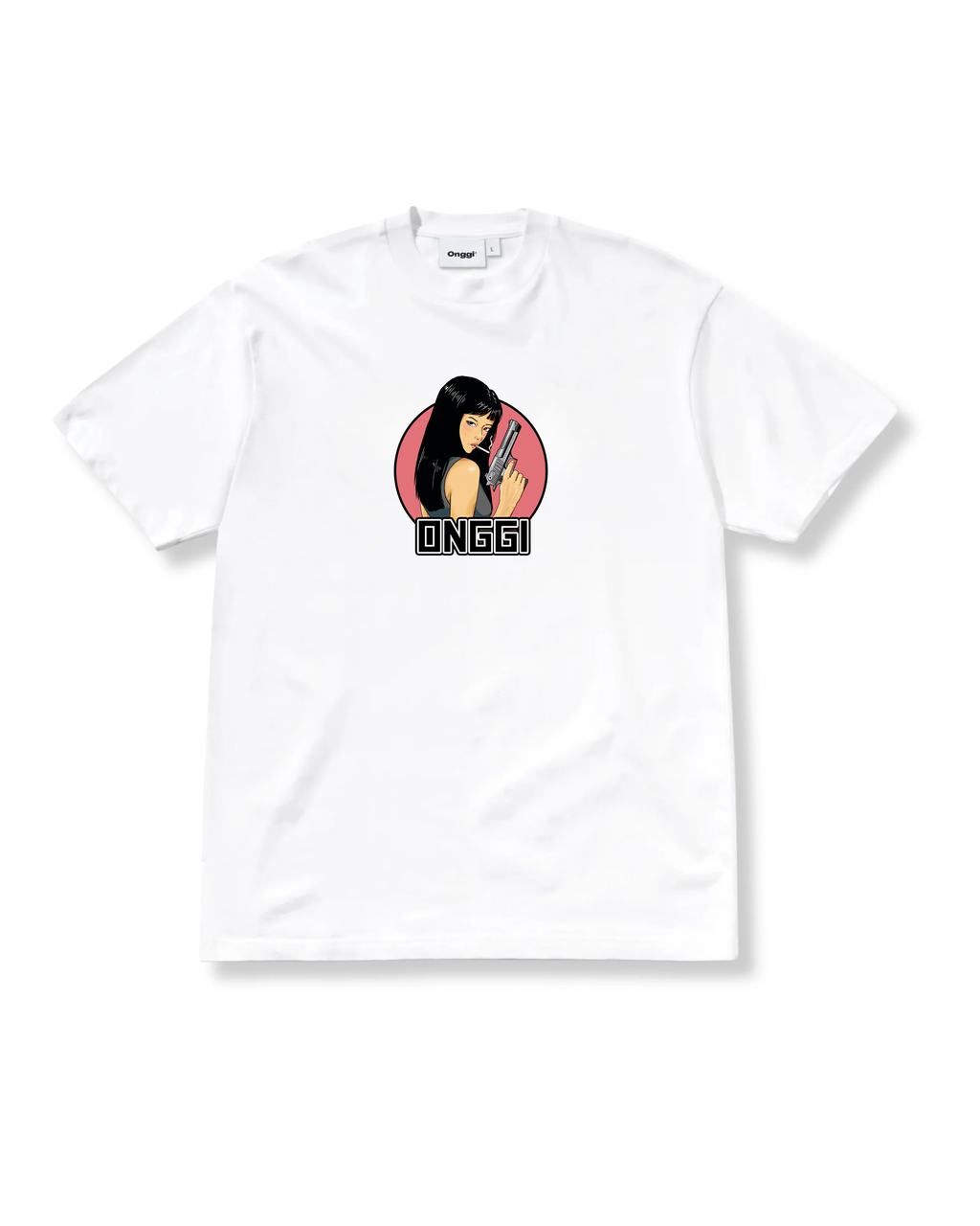IN A CIRCLE TEE - WHITE