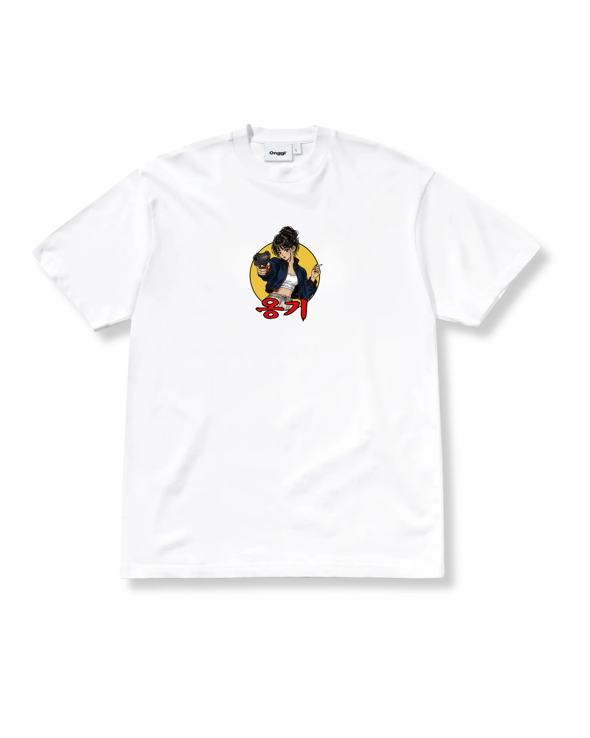 TARGET LOCKED TEE - WHITE